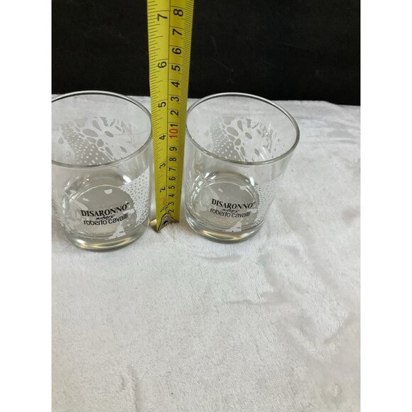 (2) Disaronno Wears‎ Roberto Cavalli Glasses Highball Whiskey Bourbon Rocks - Picture 10 of 10
